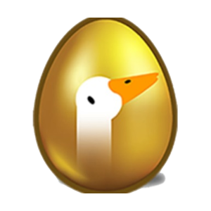 Goose Golden Egg Logo